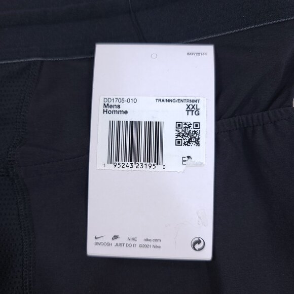 Nike Pro ADV Recovery Tights Mens Size XXL 2XL Black Dri Fit Training Fitness - Picture 5 of 8